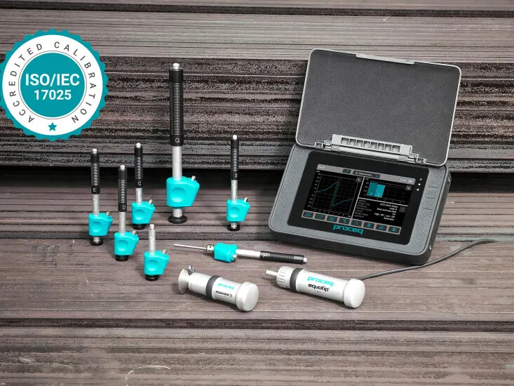 Equotip 550 ütőszerkezettel