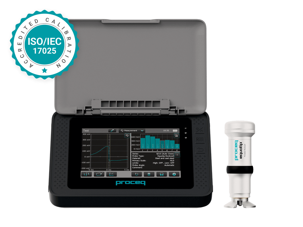 Equotip 550 hordozható Rockwell