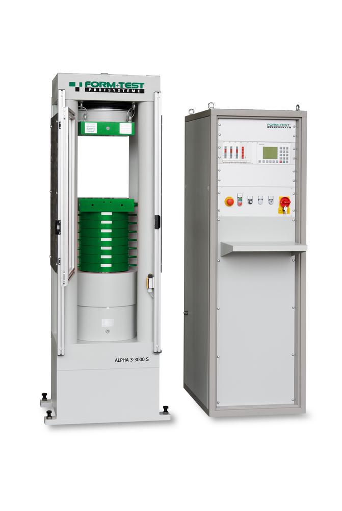 ALPHA-3-3000 S nyomóvizsgálati gép