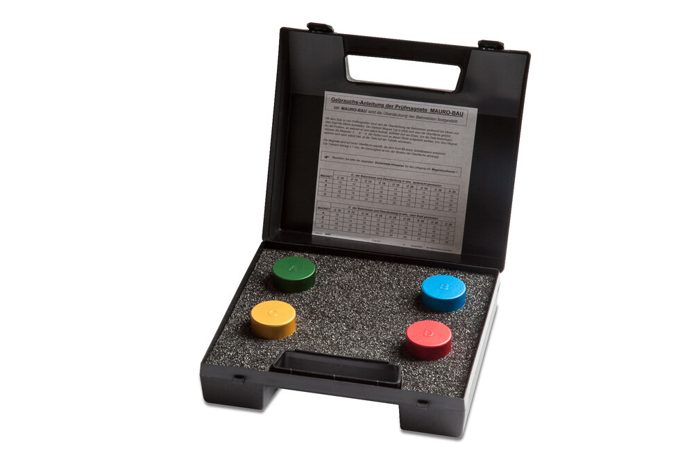 Tesztmágnesek betonburkolathoz